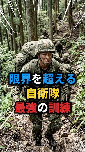 [Japan Self-Defense Forces] The SDF's Ranger training pushes the limits of human ability #trivia ...