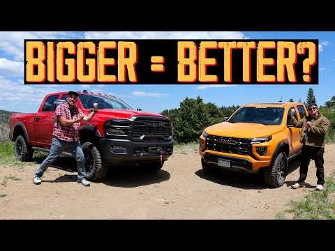 Ram Power Wagon vs GMC Canyon vs TFL’s Gnarliest Boulder Bashing Mountain Climb!