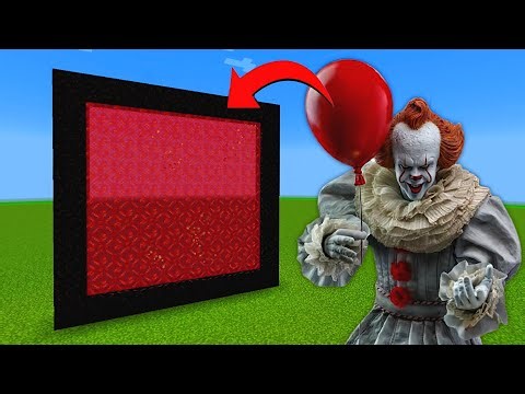 How to Make A Portal To The It Pennywise Dimension in Minecraft!