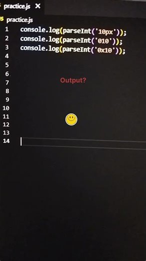 understanding parseInt() with different number formats in javascript ⚡✨✨