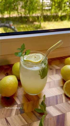 The ONLY Lemonade Recipe You Need This Summer 🍋 | Easy Summer Drink Recipe in 5 Minutes 🍹