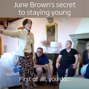 June Brown is 90 years young, but what's her secret? 100 Years Younger in 21 Days. Tonight 9pm, ITV. | ITV