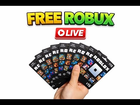 🔴 FREE 1,000,000 ROBUX GIVEAWAY LIVE! (FREE ROBUX)
