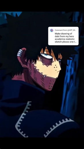 Dabi drawing from my hero academia🔥✨#dabi #dabidrawing #myheroacademia #drawing #animeeart #anime