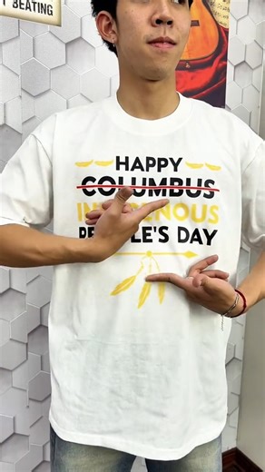 11K views · 679 reactions | Get tee: https://nativeheritagehub.com/native0118 History corrected. ✅ We honor the truth, not the myth. Celebrate Indigenous Peoples’ Day with pride and respect.  #IndigenousDay #HonorTheTruth #HistoryMatters #StandWithNative #CulturalRespect | Native Beats | Facebook