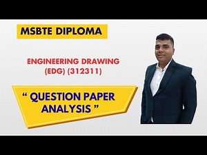 MSBTE Sem 02 Engineering Drawing Paper Analysis 🔥 | K-Scheme ED Most Important Questions 2025 📚
