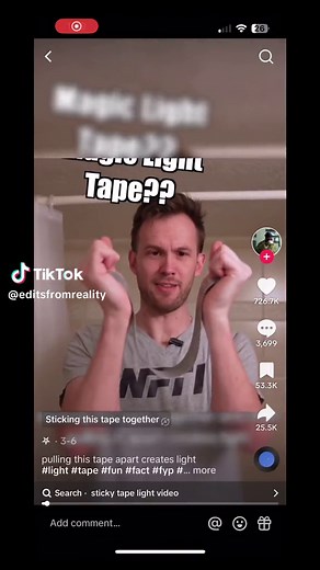 Duct Tape Creates Light? See the Glow!