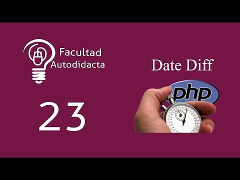 Calcular tiempo entre fechas con PHP (años, meses y dias)