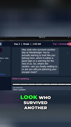 Westbridge Survival: Last Day Secrets Revealed! #shorts