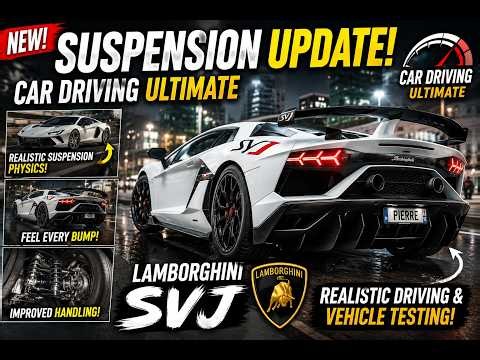 [SUSPENSION UPDATE] Car Driving Ultimate – Realistic Driving & Vehicle Testing And More ! 🚗