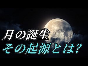 【月の起源と進化】月はどのように誕生したのか？