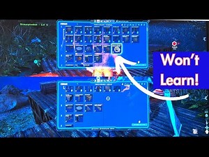 Unable To Spend Engram Points to Learn Crafting Recipes - FIX - Ark Survival Ascended PS5 & PS4