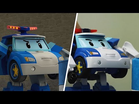 POLI in Real Life Compilation│Replay Episode 6│Toy Play│Cartoons for Kids│Robocar POLI TV