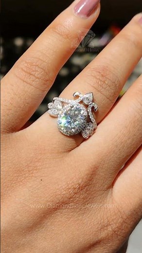 Sparkling Oval Halo Wedding Ring | Engagement Ring For Women | Bridal Jewelry In Classic Style