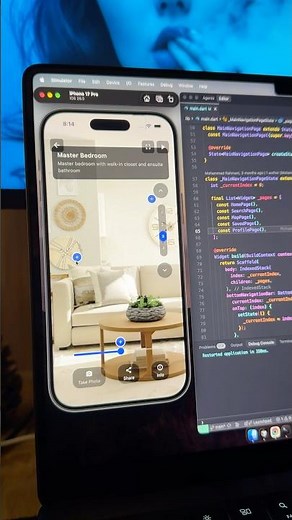 Virtual Tours, Bookings & Messaging in a Flutter Real Estate App 🚀📱 #shorts