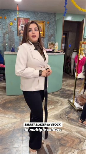 Amazing collection of blazers available in multiple colours — tan, white & black 🤍🖤🤎 Perfect blend of style, comfort & class ✨ Grab yours now! 📞 For orders & details contact: 8287556364 | 9911193996 #BlazerCollection #ClassicStyle #TrendyLook #FashionGoals #WardrobeEssentials #StylishBlazers #OOTD #WinterWear #ShopNow | Riya closet