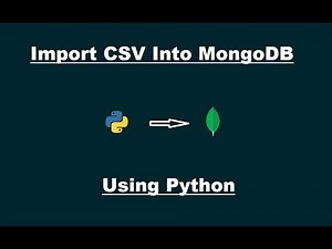 Import CSV Data into MongoDB using Python