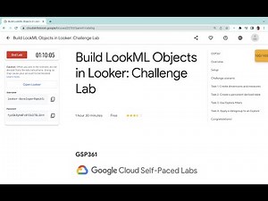 Build LookML Objects in Looker: Challenge Lab || #qwiklabs || #GSP361