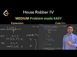 2560. House Robber IV | LeetCode Medium