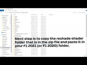 F1 2021 - ULTRA REALISTIC RESHADE FINAL TUTORIAL