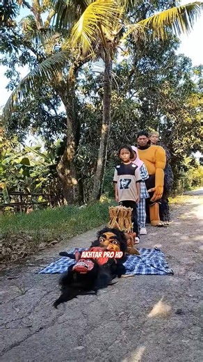 Bocil Ikut Memakai Topeng Buta 👹