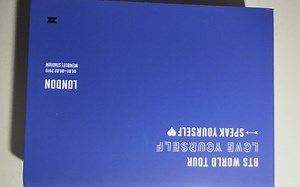 防弹少年团伦敦温布利sy演唱会DVD开箱