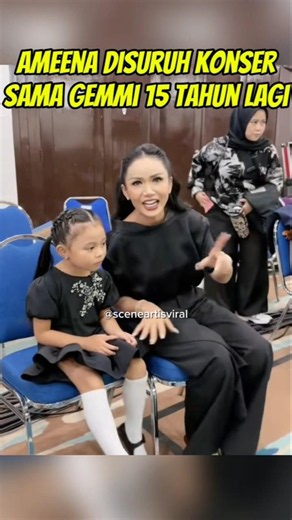 gemmi dukung ameena jadi penyanyi profesionale