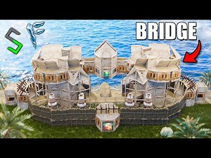 I Built the First Bridge Base Fortress in Rust (Ft Stevie, Frost)