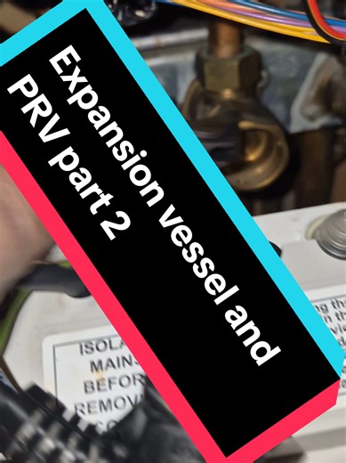 Worcester Bosch Expansion Vessel & PRV Replacement Part 2