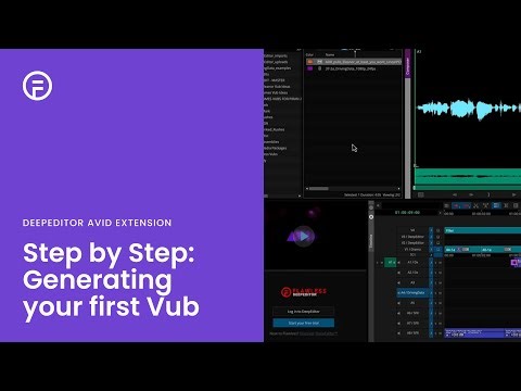 Flawless Academy - DeepEditor Avid Extension - A Step by Step Guide