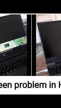 My new Laptop( HP VICTUS) problem it's screen become black during use | Screen blink.