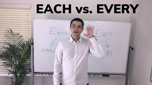Each vs Every - Difference explained in detail - Kris Amerikos
