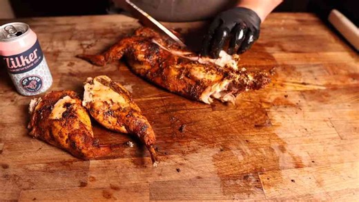 This is how I smoke a rabbit the American way of BBQ