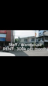 FOR RENT! WAREHOUSE/ OFFICE / STAFF HOUSE in Mandaluyong City (193) - Located next to Mandaluyong City Hall -Total area is 300 sqm. - 9 rooms -3 parking slots - 4 bathrooms -Flood free -main road -5 mins. Away from Makati - Perfect for office/ warehouse of Ecommerce business. -STAFF / WAREHOUSE RENT : 300K monthly - Office RENT : 170K Monthly 2 2 PDCs PREFER TENANT ONLY Pls message me Ms Beth 09564985953 UPRC : 0027137 #rm | Sale/Lease Properties - Beth Babad