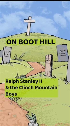 On Boot Hill, Ralph II #bluegrassmusic #westernstories #ralphstanley II