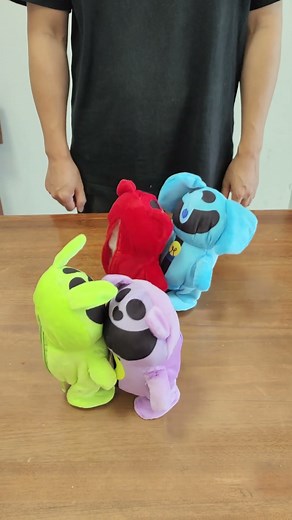 funny smiling critters plush toys