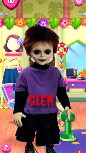 Glen Makeover by my Angela 🖤🥺 #creepy #shorts #viral #edit #fyp