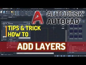 AutoCAD How To Add Layers