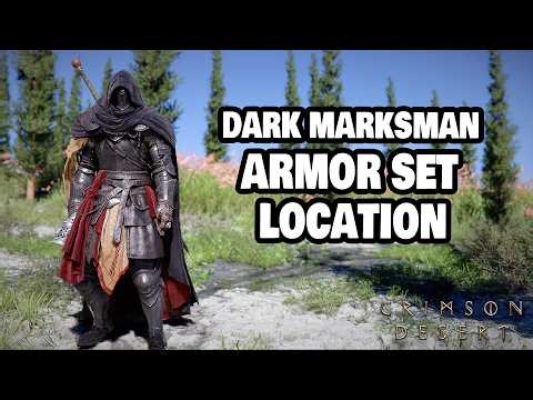 How to find DARK MARKSMAN'S ARMOR SET in Crimson Desert