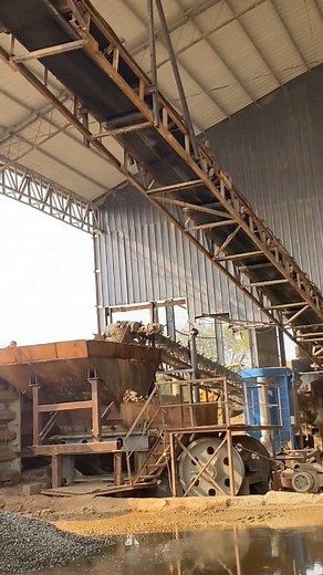 Stone crushing production line#stonecrusher #jawcrusher #sandwashingmachine | Henan Shikuang Technology Co., Ltd.