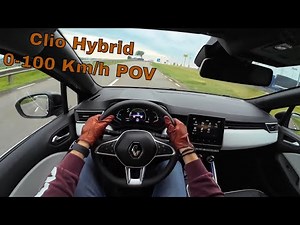 Renault Clio 2023 Techno E-Tech Hybrid 145 POV Test Drive