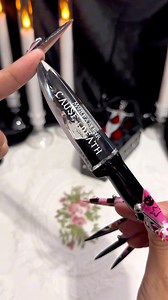 Deadly Weapon🔪☠️🥀 My ride or die to my makeup routine! There’s NOT a moment I do my makeup without Cause of Death liquid eyeshadow in the shade Deadly Weapon! Since it’s a waterproof/smudge resistant formula AND in liquid form, it’s the best for liquid eyeliner, liquid eyeshadow and EVEN lipstick! INVESTIGATE ALL 18 shades at makeupamurder.com and inside our Murder Shop located in Lakeland Florida 🌴📍OPEN FRI-SUN from 10-6PM #makeupamurder #causeofdeathliquideyeshadow #liquideyeshadow #blackm