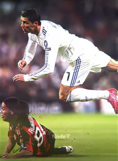 Cristiano Ronaldo are flying in air #ronaldo #football #node7fb