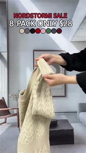 8-Pack Cable Knit Round Neck Solid Color Bodycon Sweater Dress