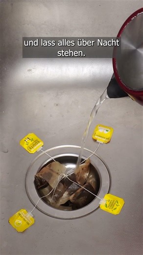 Wirf nie wieder deinen Teebeutel weg – In der Küche hat es eine unglaubliche Anwendung!