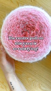 That centre pull though! We are loving the new format of our Caron Colorama Halo Perfect Phasing yarn and the new colorways available! Have you checked it out yet? Check out the shades: https://bit.ly/3O7nwct Download our new free patterns: https://bit.ly/3Y6R9za | Yarnspirations