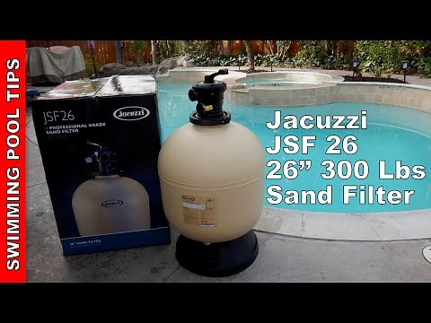 Jacuzzi JSF26 300 lbs 26" Sand Filter
