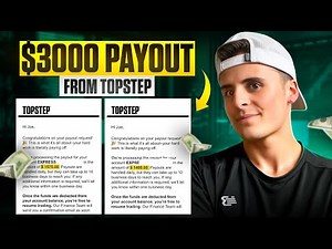 How to Enter Trades on TopstepX + Full Topstep Payout Process! ($3000 in 1 Week)