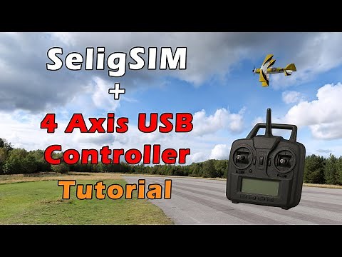 How to Setup a USB RC Simulator Controller for SeligSIM