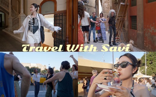 Vlog｜在巴塞罗那放肆生活｜居然偶遇美食节